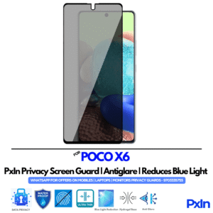POCO X6 Privacy Screen Guard