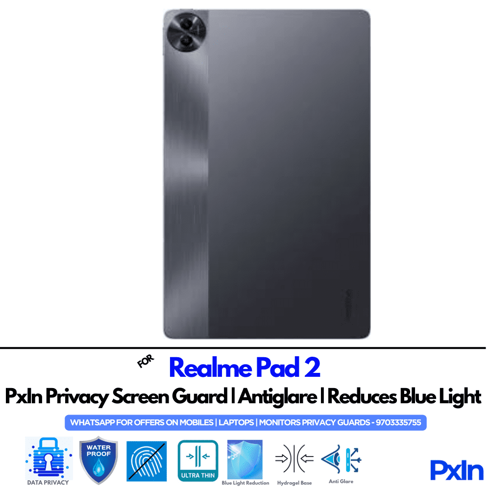 realme Pad 2 Privacy Screen Guard realme Pad 2 Privacy Screen Guard