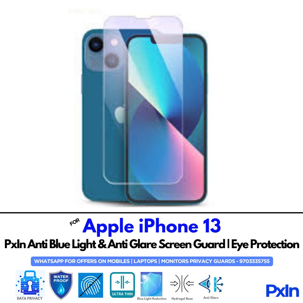 iPhone 13 Anti Blue light screen guard iPhone 13 Anti Blue light screen guard