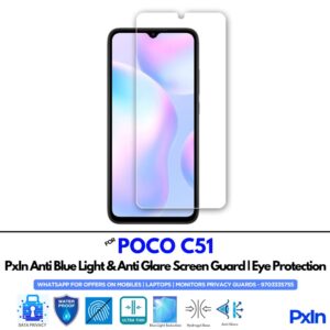 POCO C51 Anti Blue light screen guard