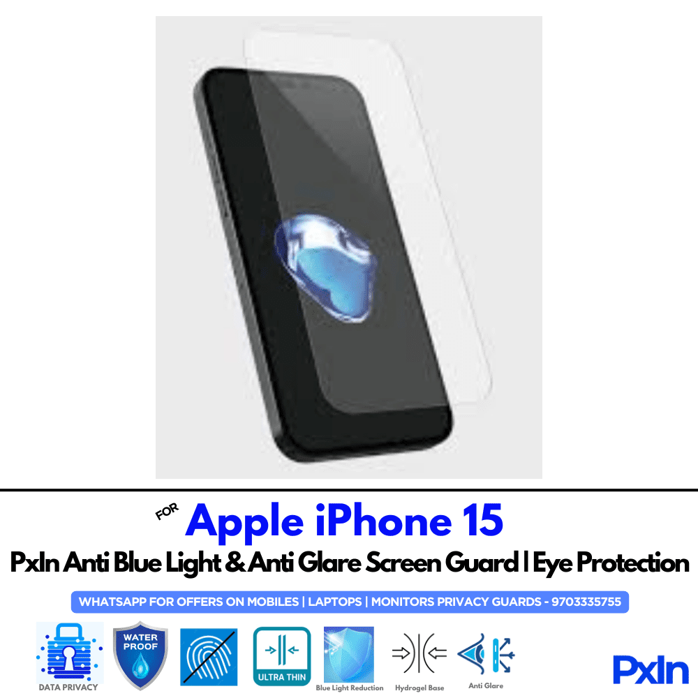 iPhone 15 Anti Blue light screen guard iPhone 15 Anti Blue light screen guard