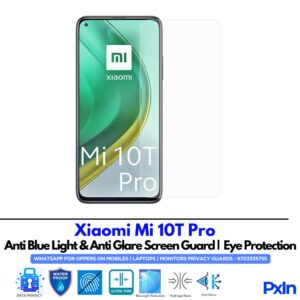 Xiaomi Mi 10T Pro Anti Blue light screen guard