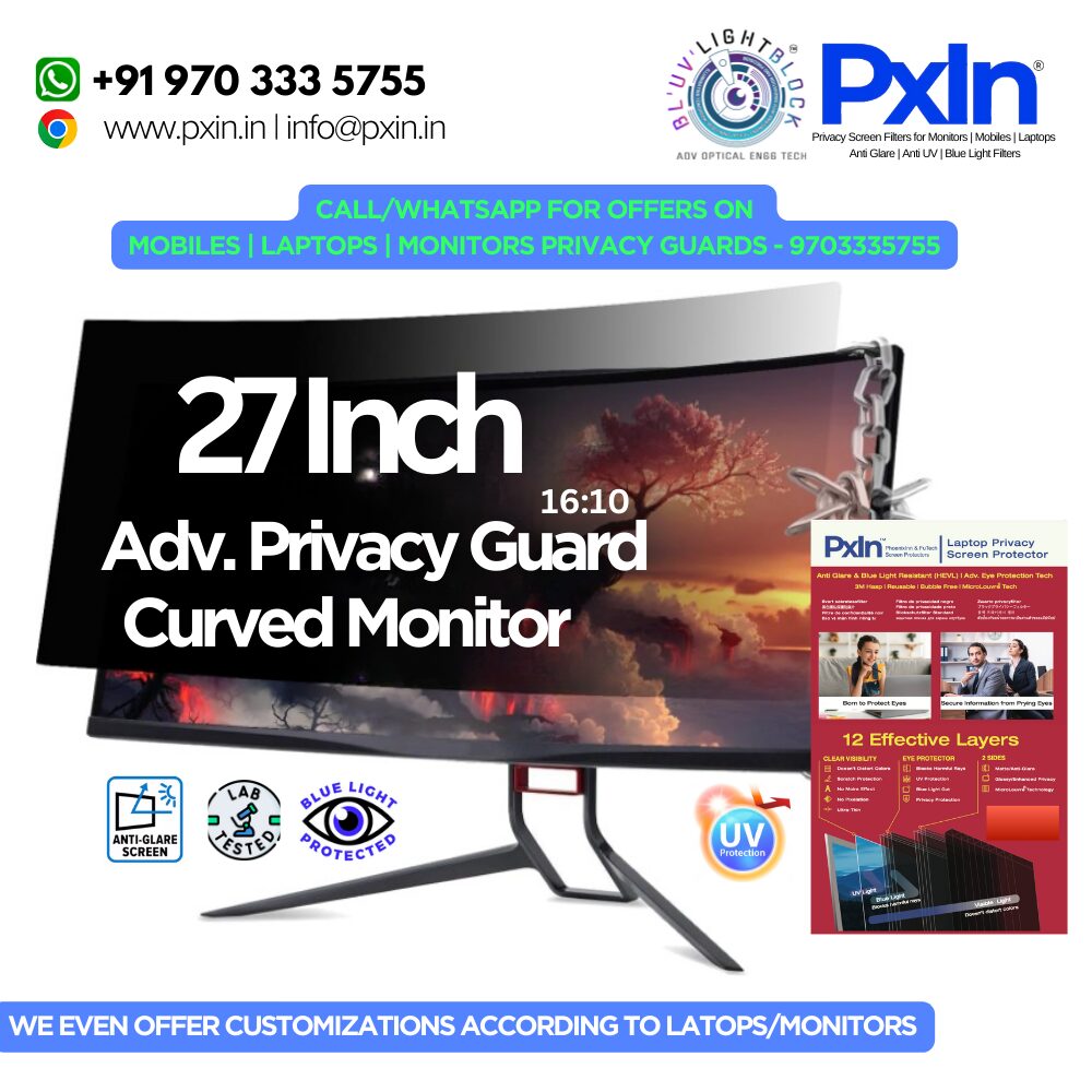 27 Inch(16:10) Curved monitor privacy filter 27 Inch(16:10) Curved monitor privacy filter