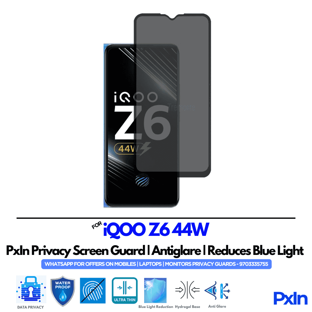 iQOO Z6 44W Privacy Screen Guard iQOO Z6 44W Privacy Screen Guard