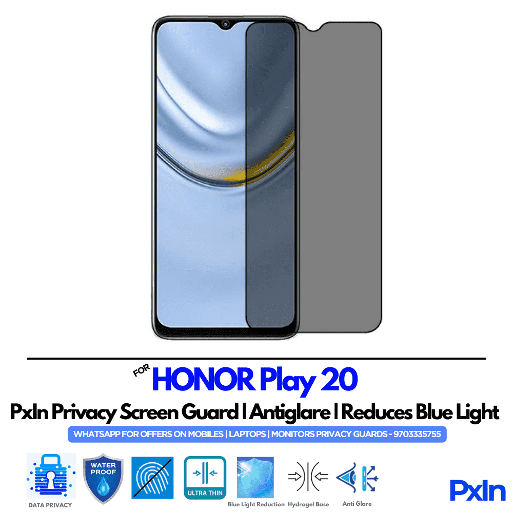 HONOR Play 20 Privacy Screen Guard HONOR Play 20 Privacy Screen Guard