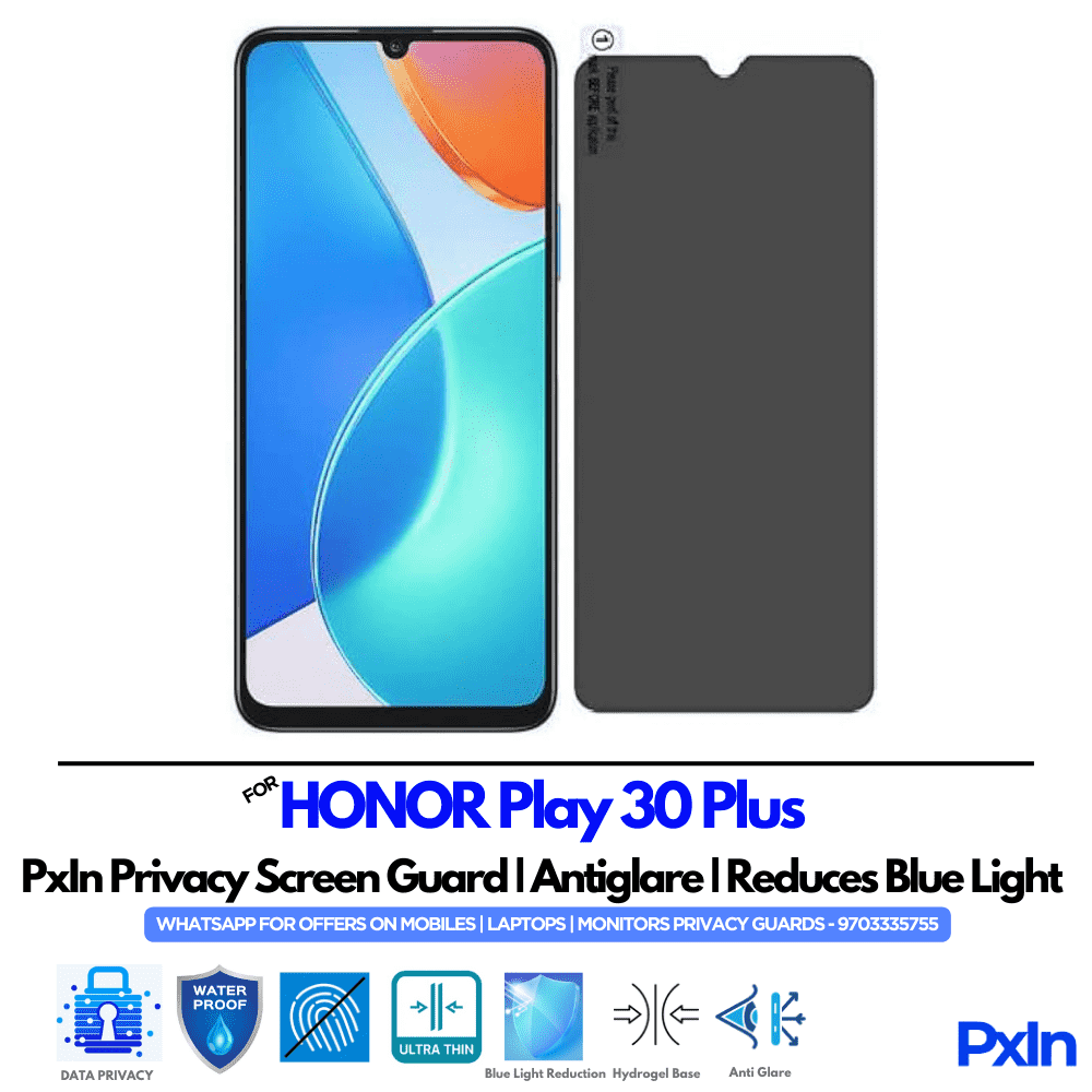 HONOR Play 30 Plus Privacy Screen Guard HONOR Play 30 Plus Privacy Screen Guard