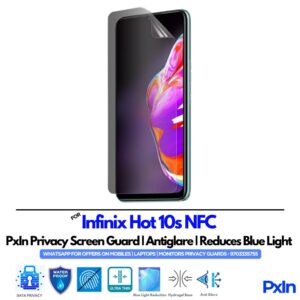 Infinix Hot 10s NFC Privacy Screen Guard