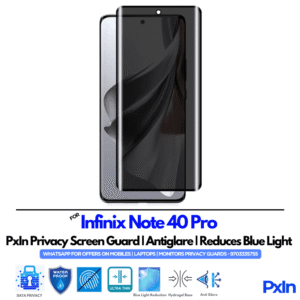 Infinix Note 40 Pro Privacy Screen Guard