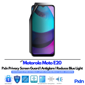 Motorola Moto E20 Privacy Screen Guard