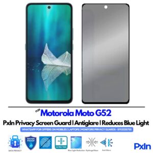 Motorola Moto G52 Privacy Screen Guard