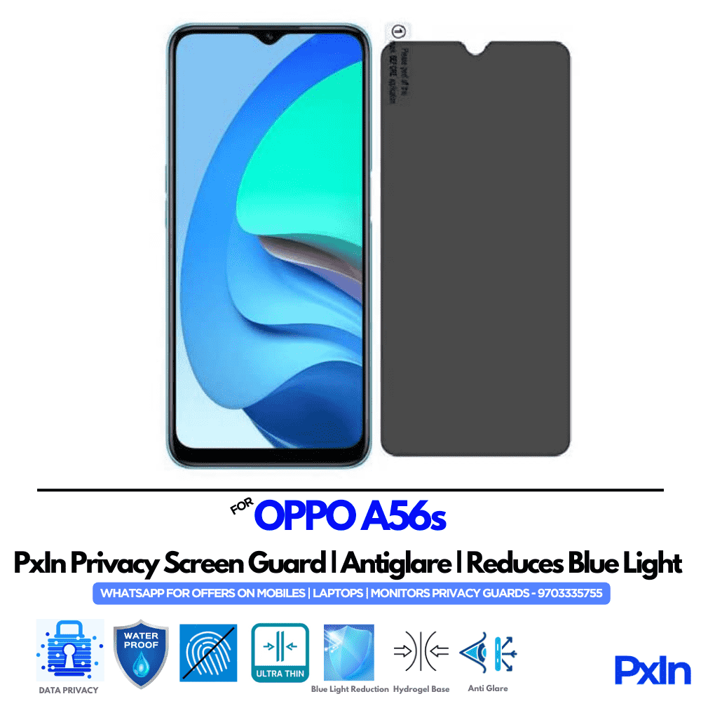 OPPO A56s Privacy Screen Guard OPPO A56s Privacy Screen Guard