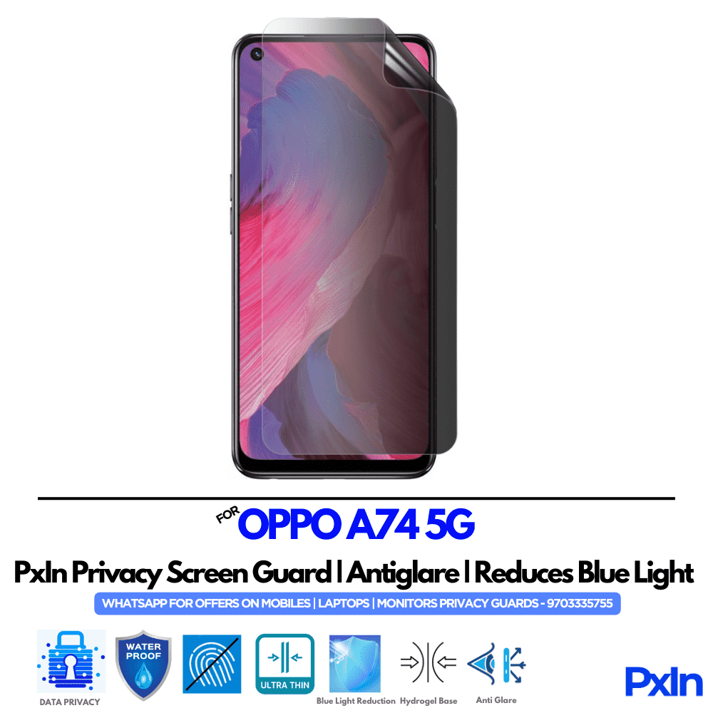 OPPO A74 5G Privacy Screen Guard OPPO A74 5G Privacy Screen Guard