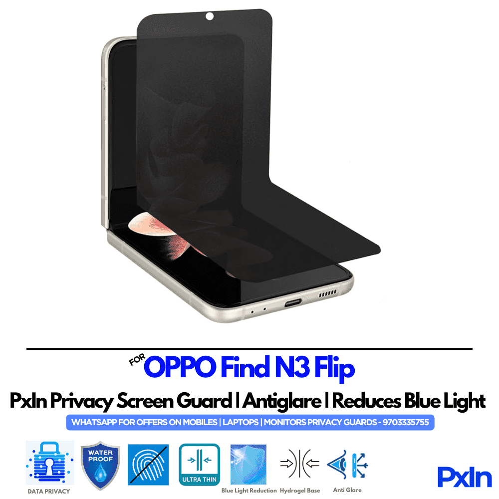 OPPO Find N3 Flip Privacy Screen Guard OPPO Find N3 Flip Privacy Screen Guard