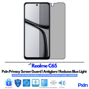 Realme C65 Privacy Screen Guard