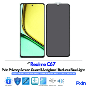 Realme C67 Privacy Screen Guard