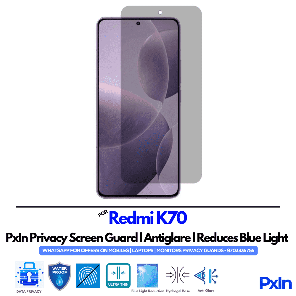 Redmi K70 Privacy Screen Guard Redmi K70 Privacy Screen Guard
