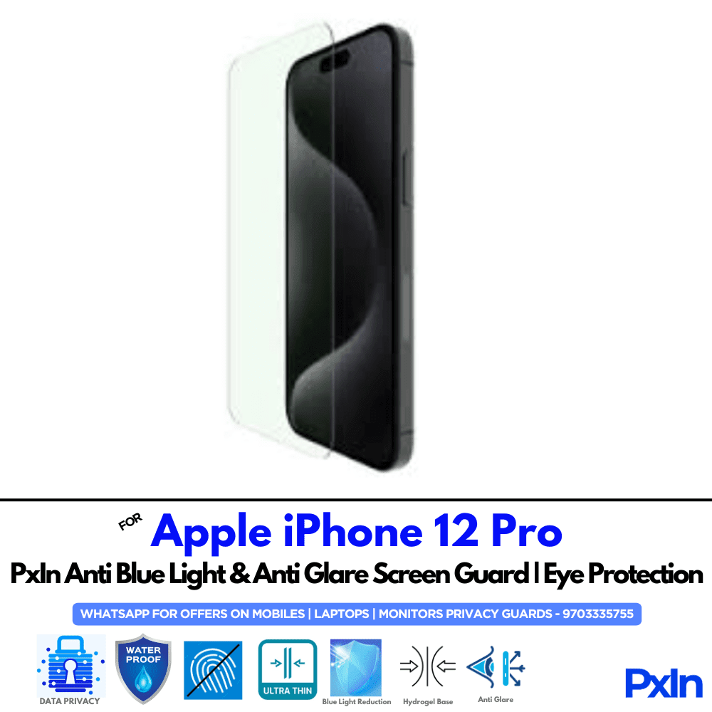 iPhone 12 Pro Anti Blue light screen guard iPhone 12 Pro Anti Blue light screen guard