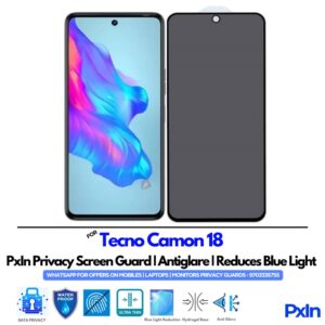 Tecno Camon 18 Privacy Screen Guard