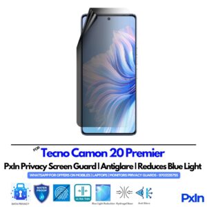 Tecno Camon 20 Premier Privacy Screen Guard