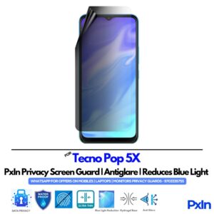 Tecno Pop 5X Privacy Screen Guard