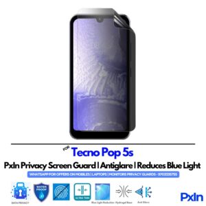 Tecno Pop 5s Privacy Screen Guard