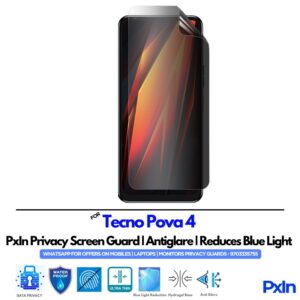 Tecno Pova 4 Privacy Screen Guard