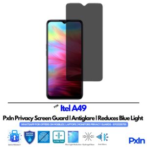 Itel A49 Privacy Screen Guard