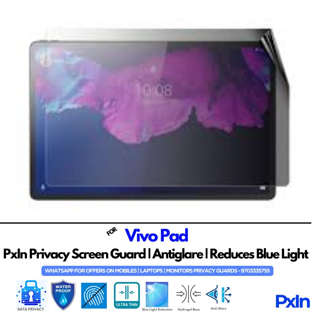 Vivo Pad Privacy Screen Guard Vivo Pad Privacy Screen Guard