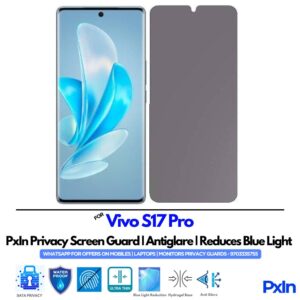 Vivo S17 Pro Privacy Screen Guard