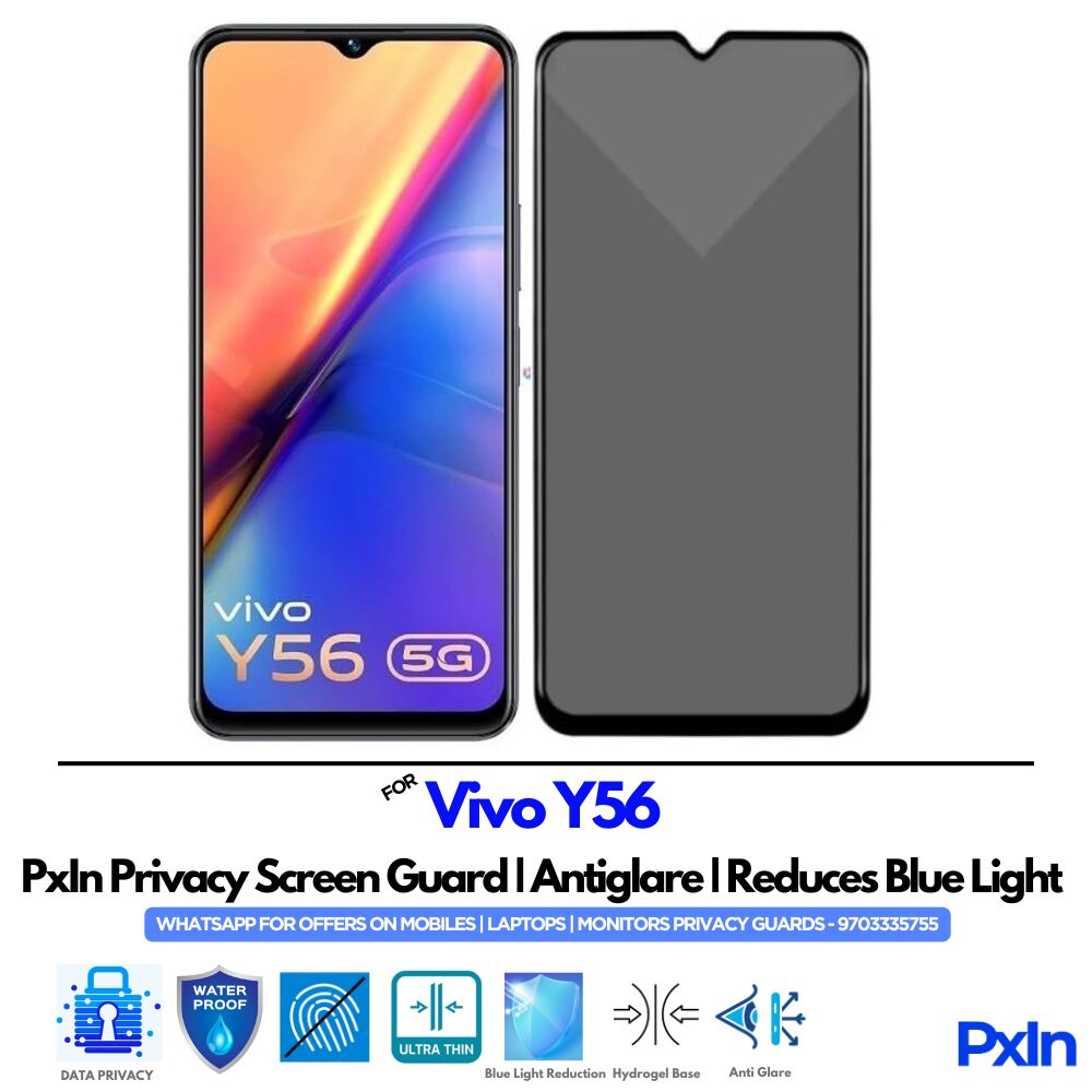 Vivo Y56 Privacy Screen Guard Vivo Y56 Privacy Screen Guard
