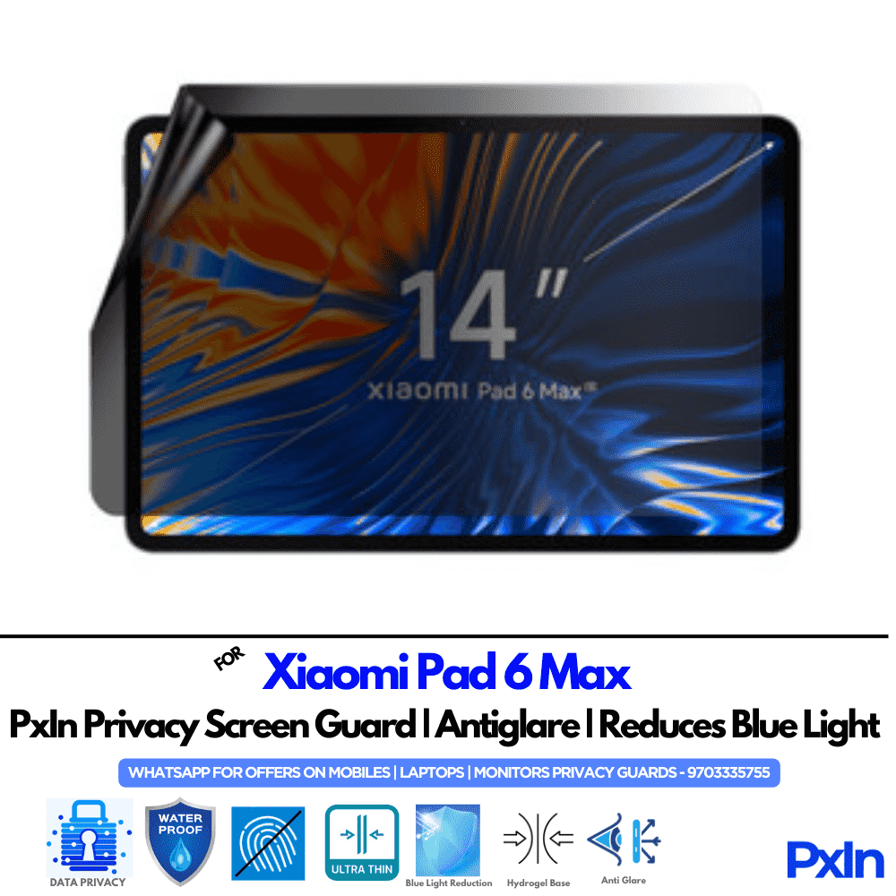 Xiaomi Pad 6 Max Privacy Screen Guard Xiaomi Pad 6 Max Privacy Screen Guard