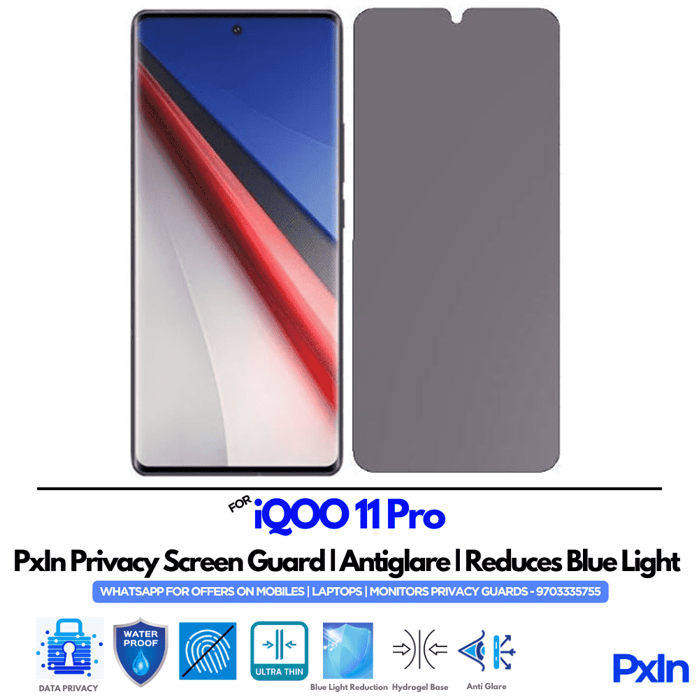 iQOO 11 Pro Privacy Screen Guard iQOO 11 Pro Privacy Screen Guard