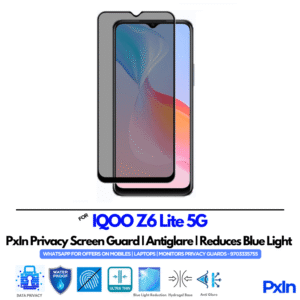 iQOO Z6 Lite 5G Privacy Screen Guard