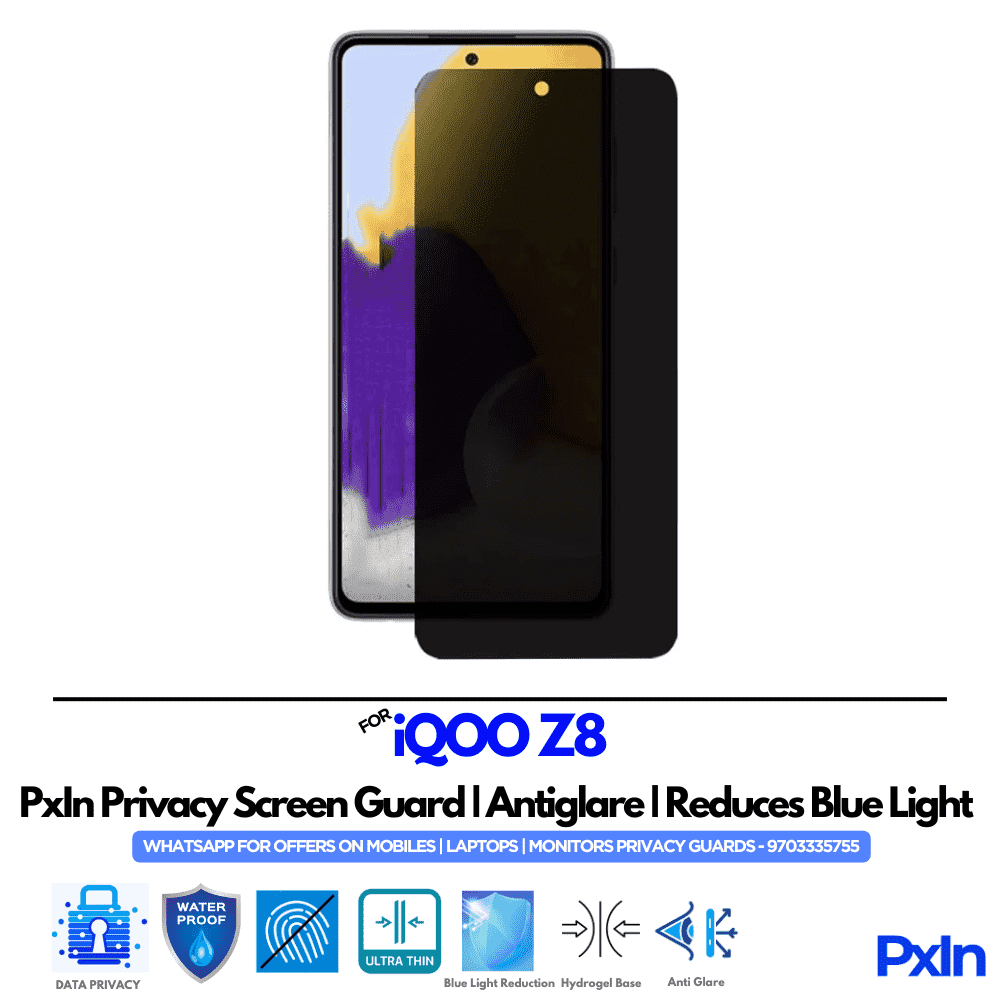 iQOO Z8 Privacy Screen Guard iQOO Z8 Privacy Screen Guard