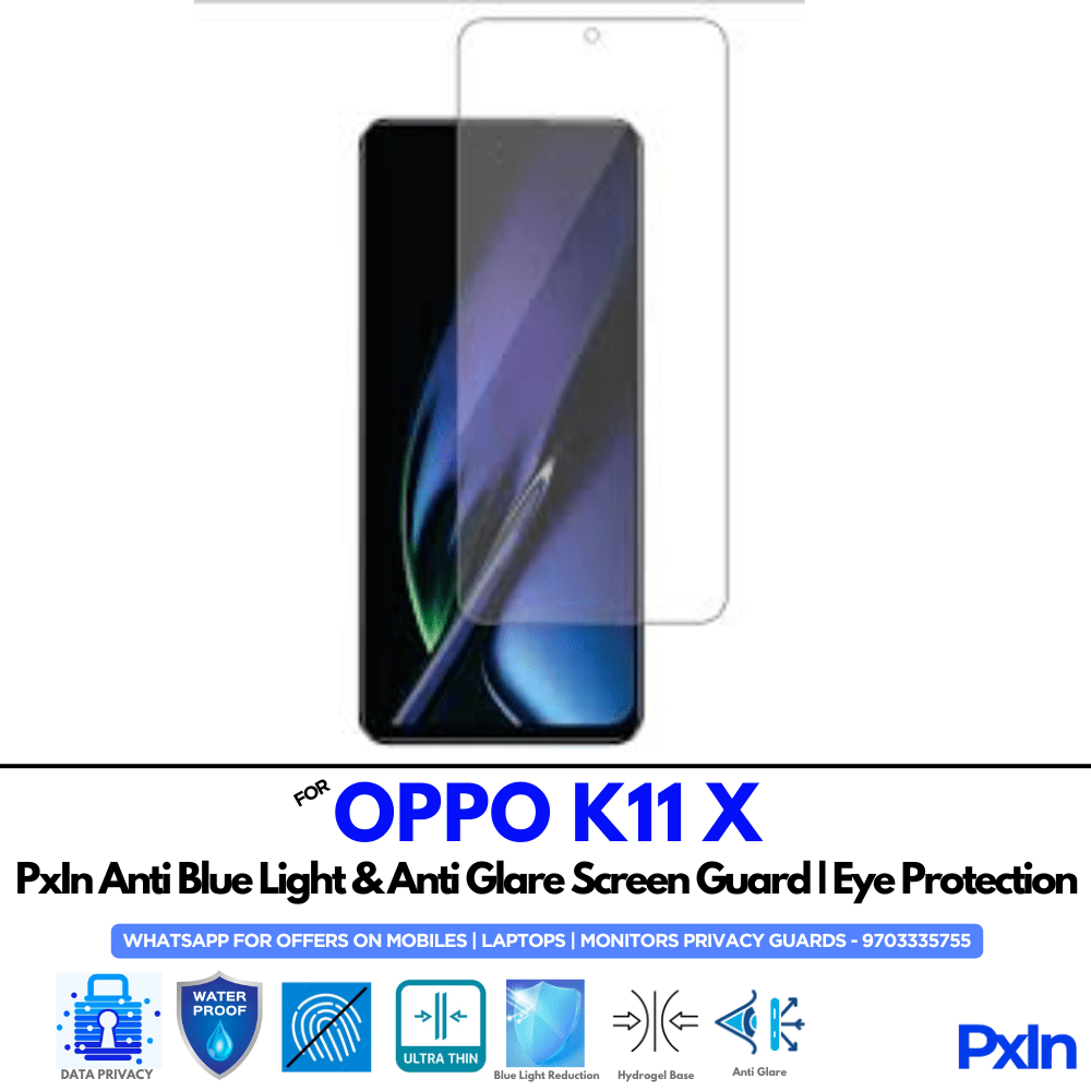 OPPO K11 X Anti Blue light screen guard OPPO K11 X Anti Blue light screen guard