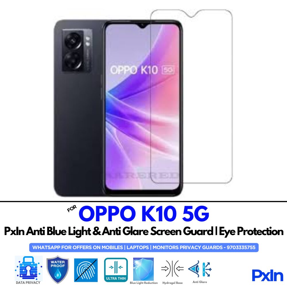OPPO K10 5G Anti Blue light screen guard OPPO K10 5G Anti Blue light screen guard