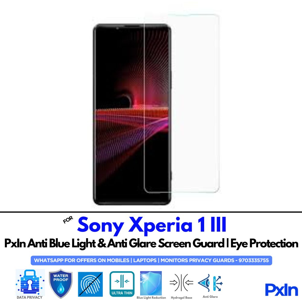 Sony Xperia 1 III Anti Blue light screen guard Sony Xperia 1 III Anti Blue light screen guard