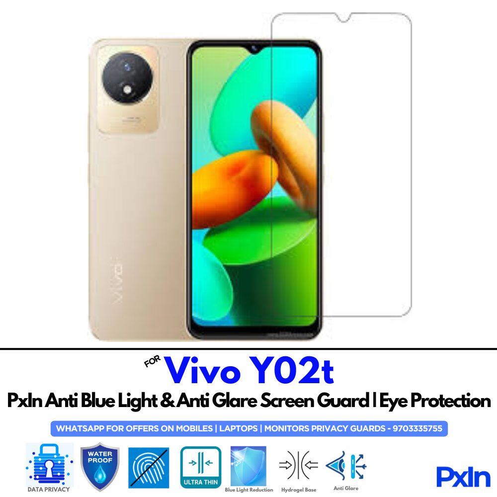 Vivo Y02t Anti Blue light screen guard Vivo Y02t Anti Blue light screen guard
