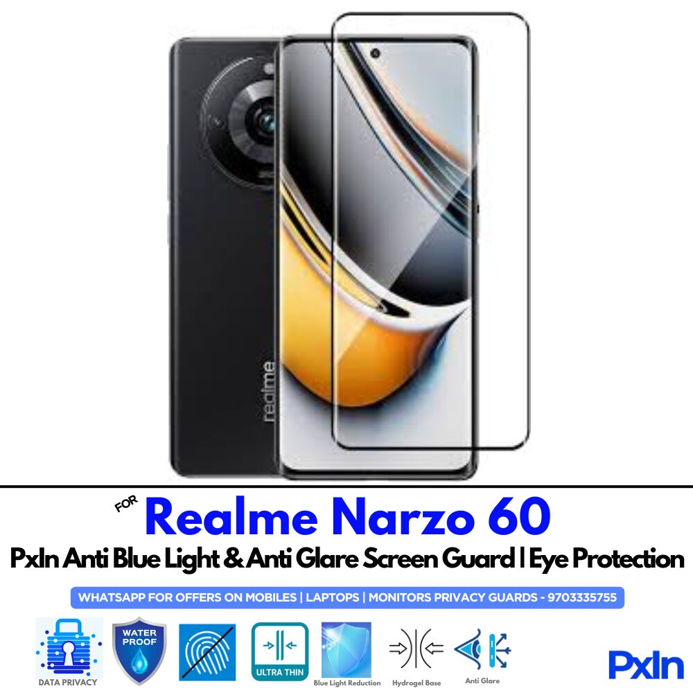 Realme Narzo 60 Anti Blue light screen guard Realme Narzo 60 Anti Blue light screen guard