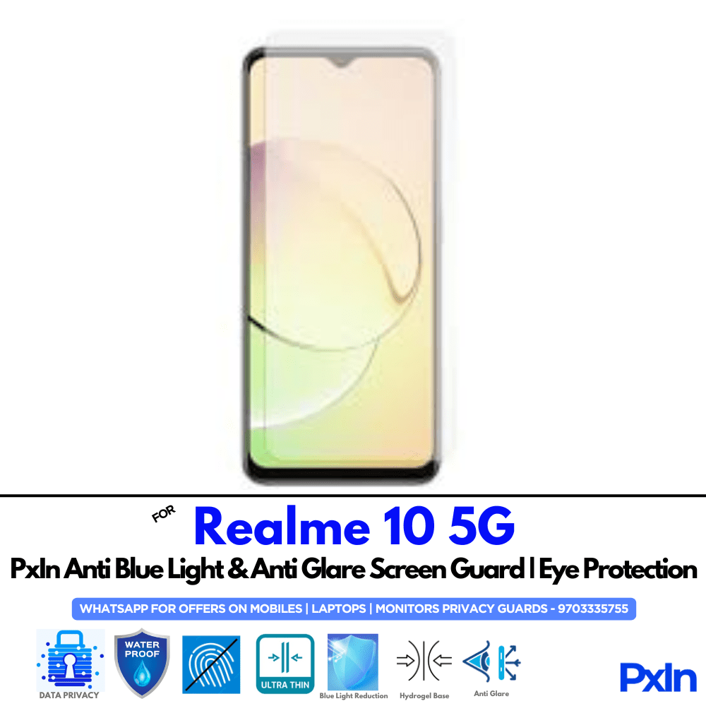 Realme 10 5G Anti Blue light screen guard Realme 10 5G Anti Blue light screen guard