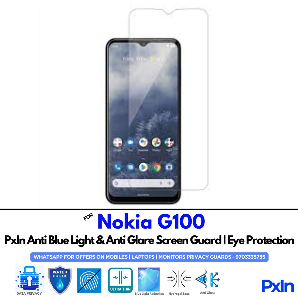 Nokia G100 Anti Blue light screen guard Nokia G100 Anti Blue light screen guard