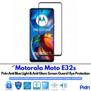 Motorola Moto E32s Anti Blue light screen guard