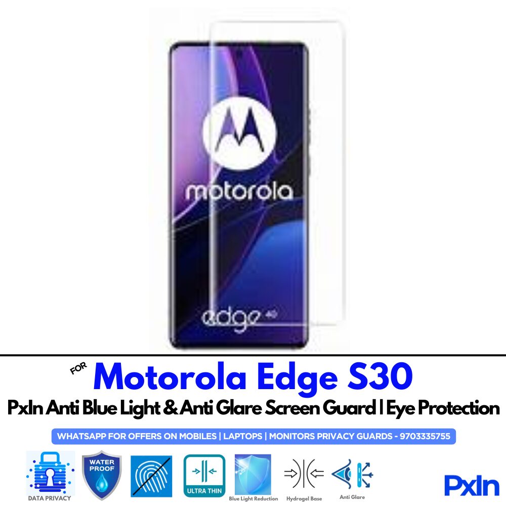 Motorola Edge S30 Anti Blue light screen guard Motorola Edge S30 Anti Blue light screen guard