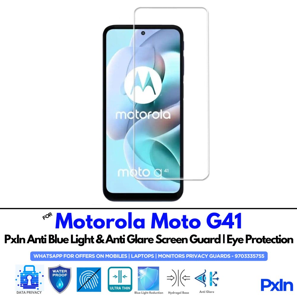 Motorola Moto G41 Anti Blue light screen guard Motorola Moto G41 Anti Blue light screen guard