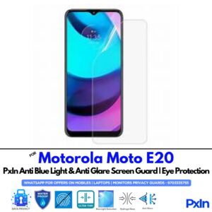 Motorola Moto E20 Anti Blue light screen guard