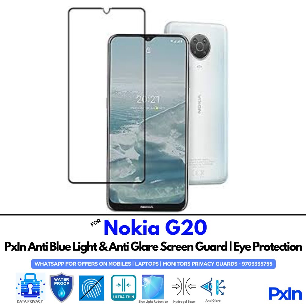 Nokia G20 Anti Blue light screen guard Nokia G20 Anti Blue light screen guard