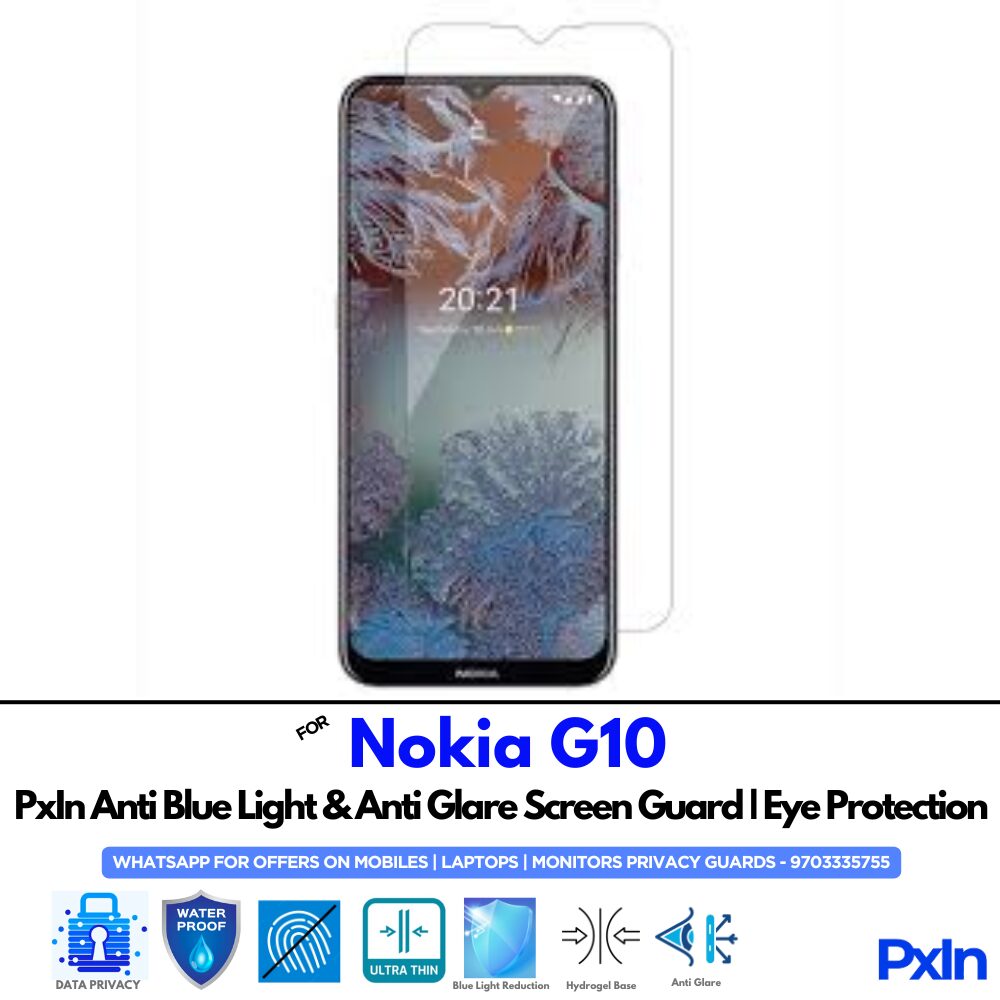 Nokia G10 Anti Blue light screen guard Nokia G10 Anti Blue light screen guard