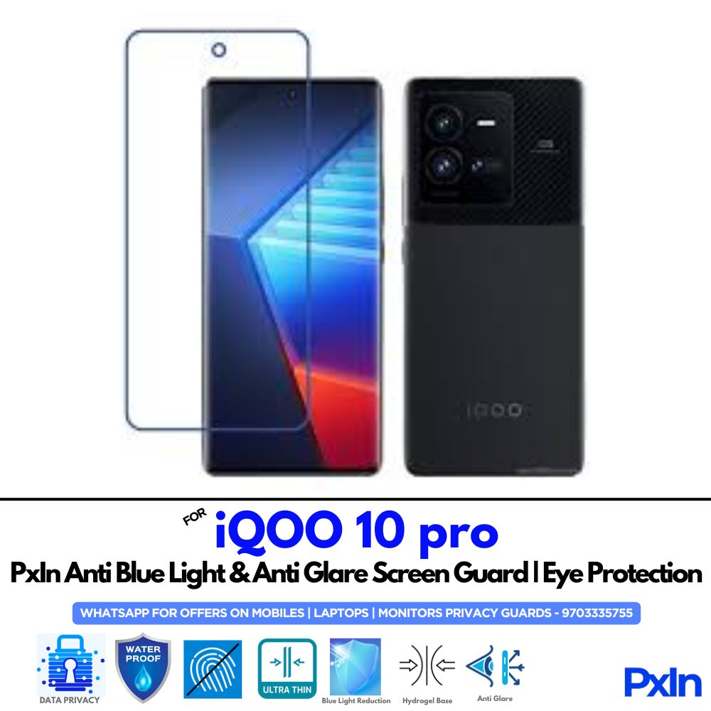 IQOO 10 pro Anti Blue light screen guard IQOO 10 pro Anti Blue light screen guard