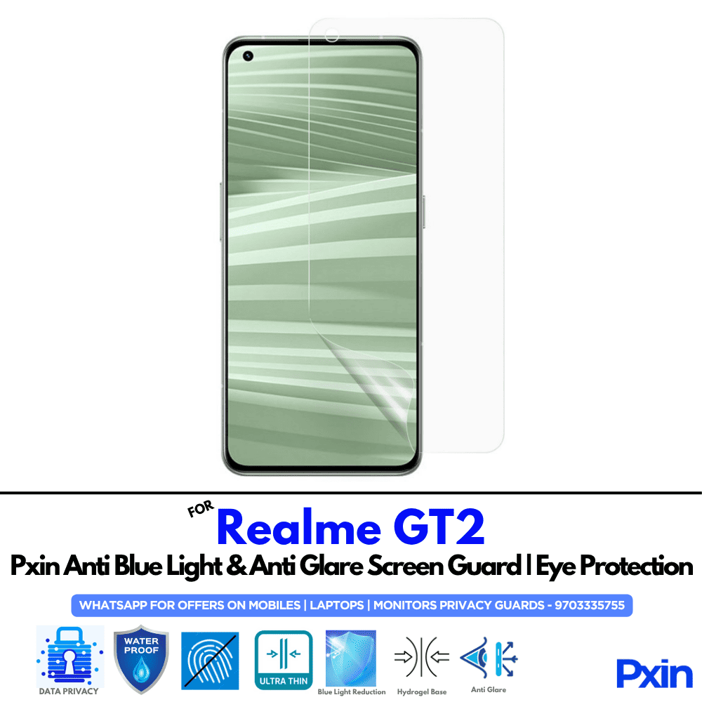 Realme GT2 Anti Blue light screen guard Realme GT2 Anti Blue light screen guard