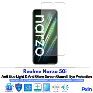 Realme Narzo 50i Anti Blue light screen guard